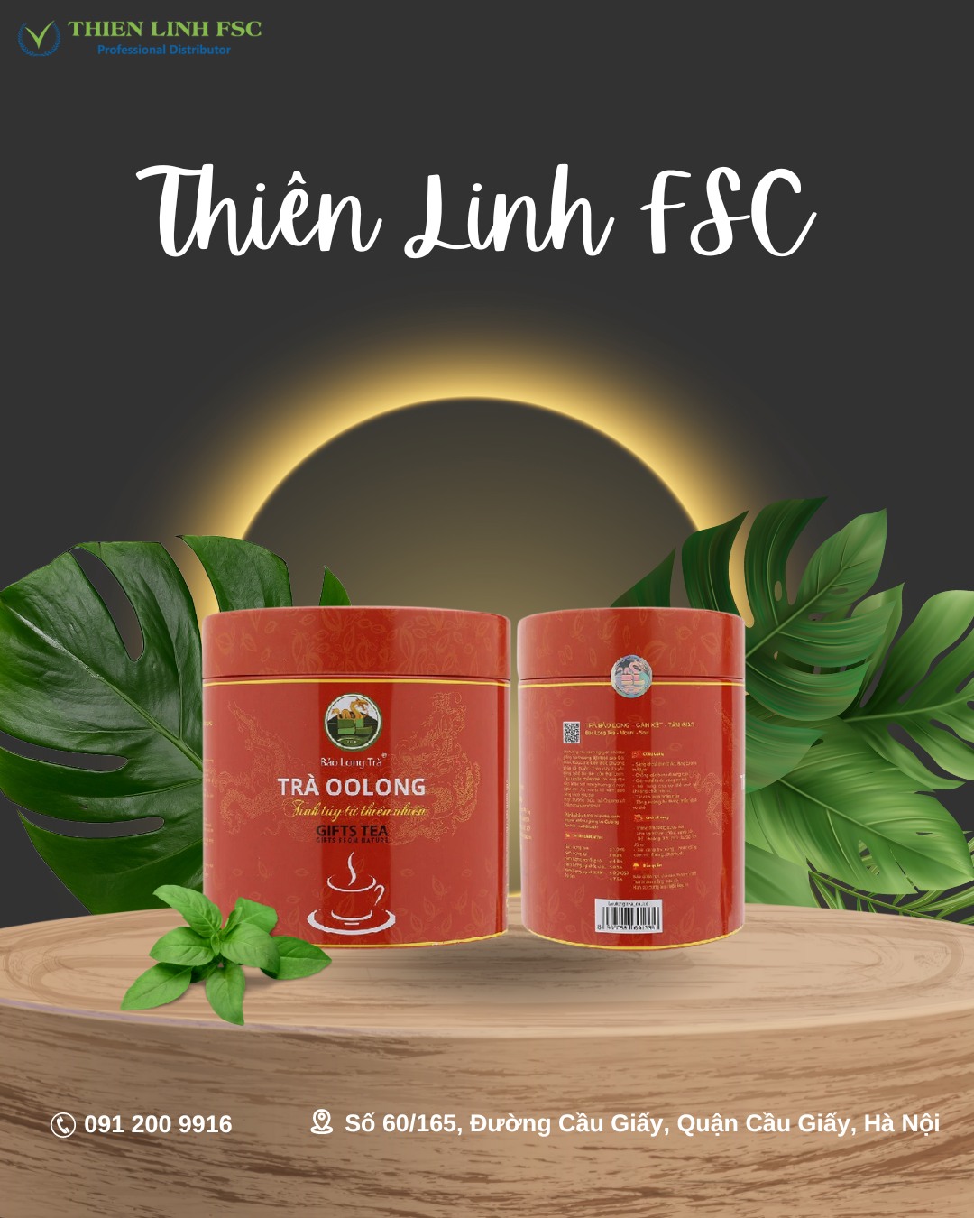 Thiên Linh FSC - Địa chỉ uy tin cung cấp trà ô long chất lượng tốt